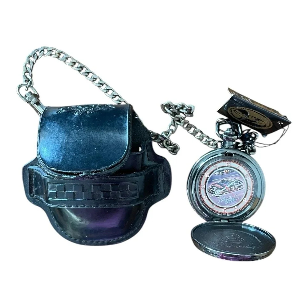 Dale Earnhardt Pocket Watch Franklin Mint‎ Collectors